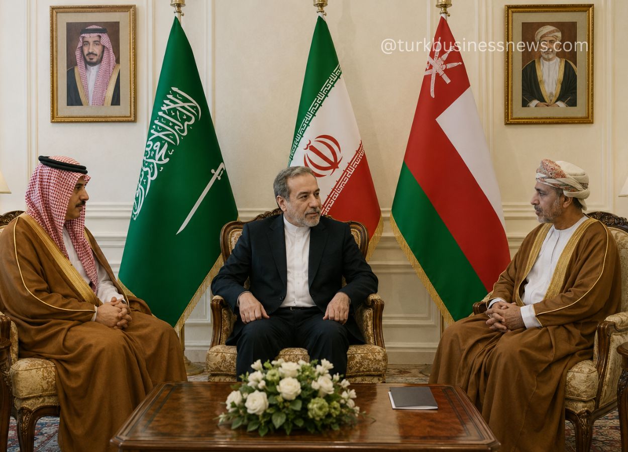 Iran’s Foreign Minister Holds Talks With Saudi and Omani Counterparts on Regional Security, Hormuz Stability