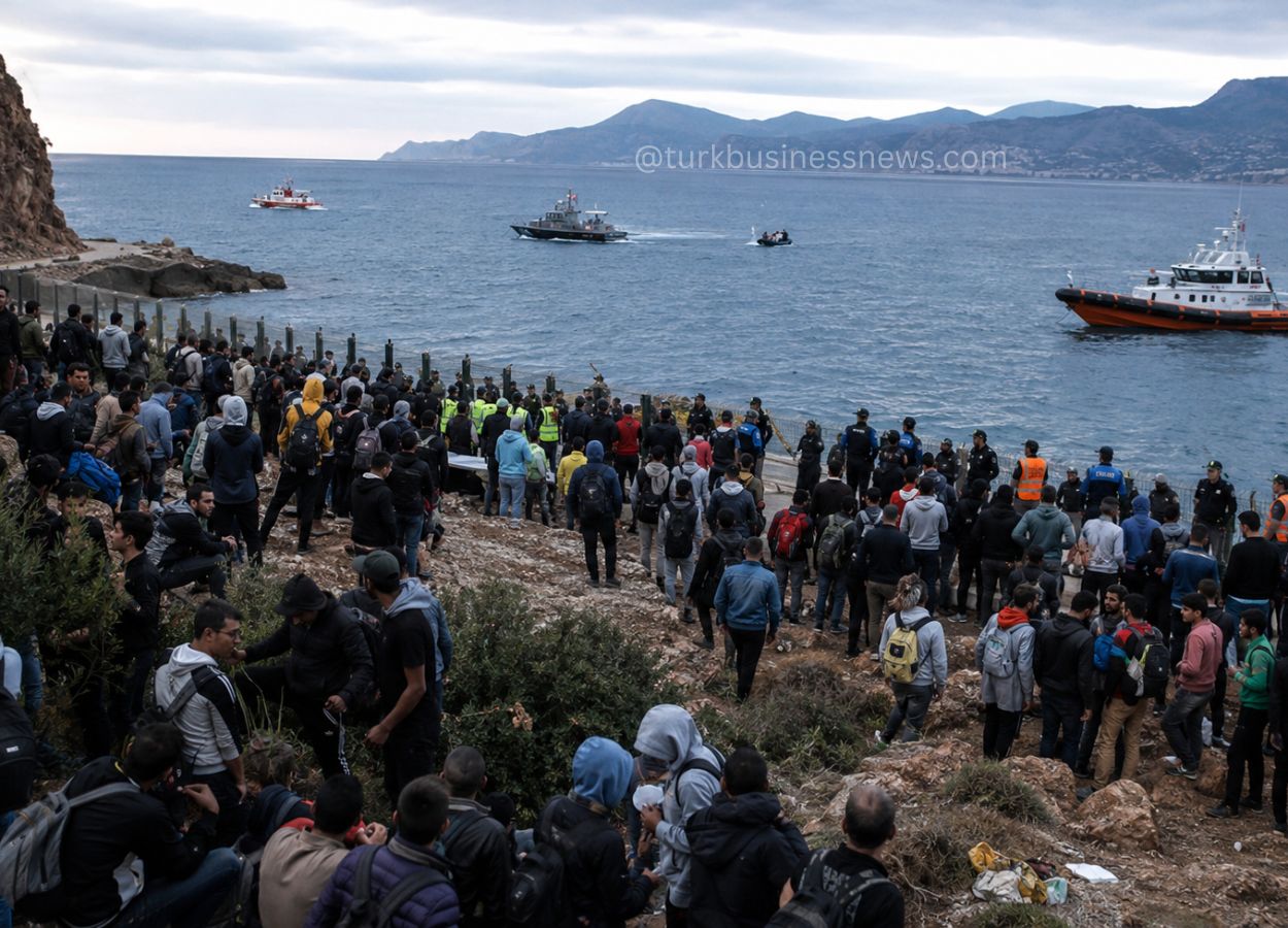 Migrant Surge Near Spain’s Ceuta Border Leaves Nine Dead as Clashes and Arson Erupt
