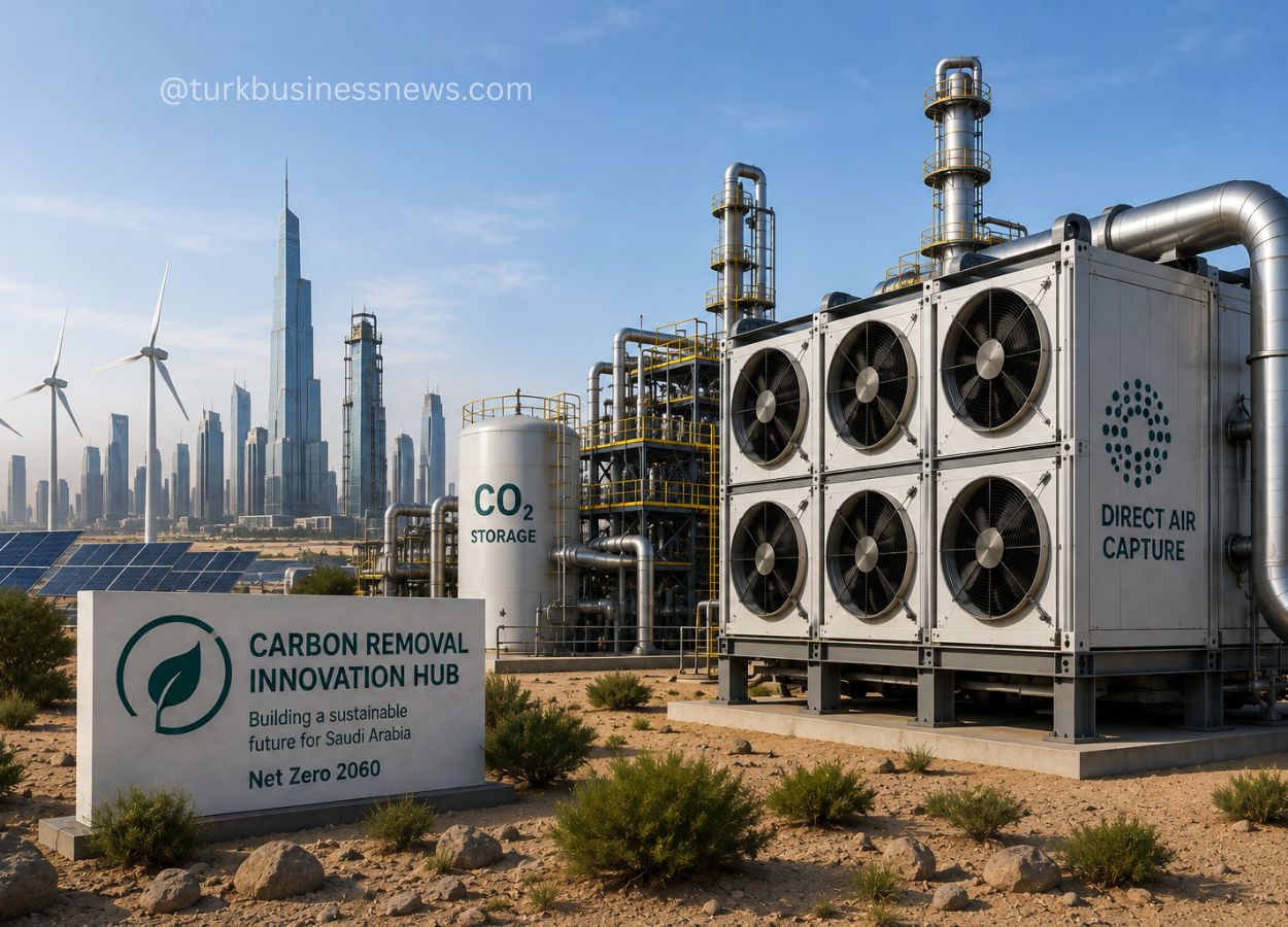 Saudi startup targets global carbon removal hub in the Kingdom