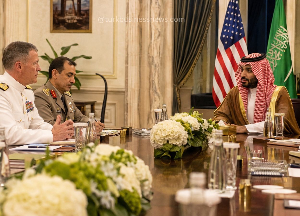 Saudi Crown Prince, CENTCOM Chief Hold High-Level Security Talks in Riyadh