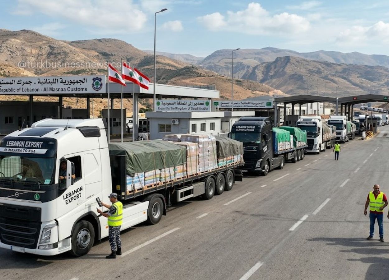 Lebanon resumes exports to Saudi Arabia through the Al-Masnaa border crossing