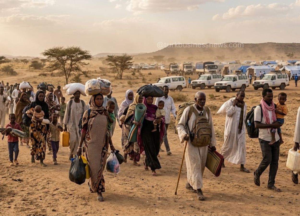 Over 1,400 People Displaced in Sudan’s North Kordofan as Insecurity Forces Fresh Exodus