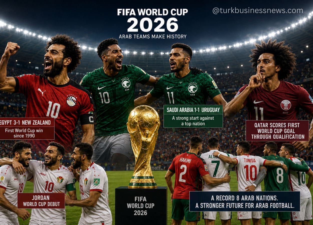Arab Teams Make History with Landmark Performances at 2026 FIFA World Cup Group Stage